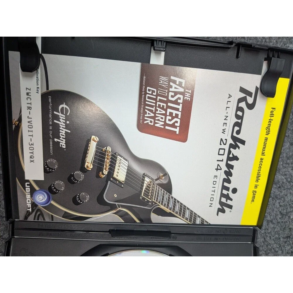 Rocksmith 2014 Edition PC & Mac DVD-ROM Complete 2 Disc Set Untested Manuals...